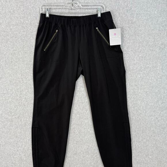 Athleta Aspire Ankle Pant Size 10 Pull On Tapered Lightweight Performance Yoga - Picture 3 of 16